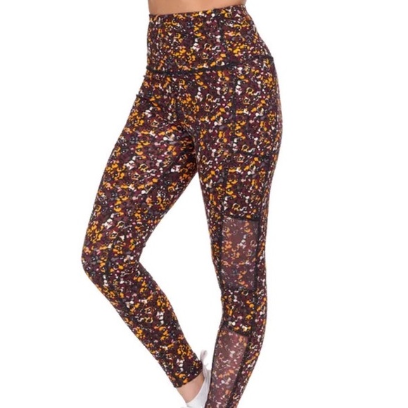 Laundry by Shelli Segal Floral Camo High Waist Leggings - Picture 6 of 6